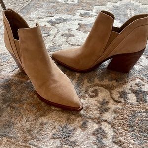 Suede Vince Camuto bootie.
